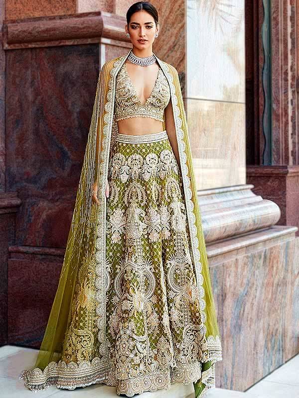 Pakistani Bridal Lehenga Choli Soho Road UK Faraz Manan Bridal Lehenga Outlet