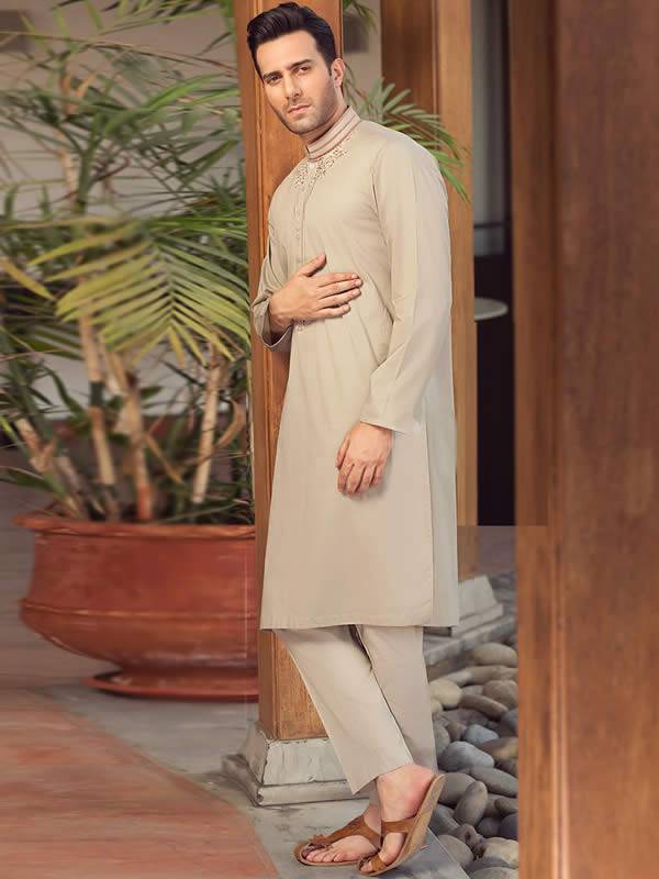 Classic Embroidered Mens Kurta Soho Road London UK Kurta USA