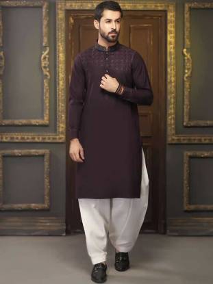 Smart Looking Mens Kurta Shalwar Suits Lumington London UK Wedding Kurta