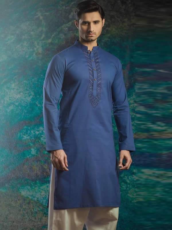 Graceful Kurta Shalwar for Mens Surrey London UK Embroidered Kurta