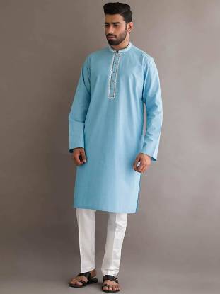 Good Looking Embroidered Kurta for Mens Illinois Chicago Man Collection 2018