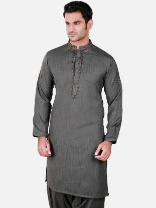 Embroidered Kurta Shalwar Suits Scotland Glasgow UK Mens Collection 2018