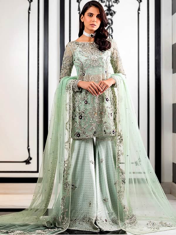 Bridesmaid Gharara Suits Houston Texas USA Indian Gharara Suits