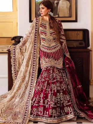 Pakistani Bridal Gharara, Bridal Gharara Georgetown, Bridal Gharara Texas, Bridal Gharara USA, Indian Bridal Gharara, Mohsin Naveed Ranjha Bridal Gharara, Designer Bridal Gharara, MNR Bridal Gharara, Pakistani Wedding Dresses