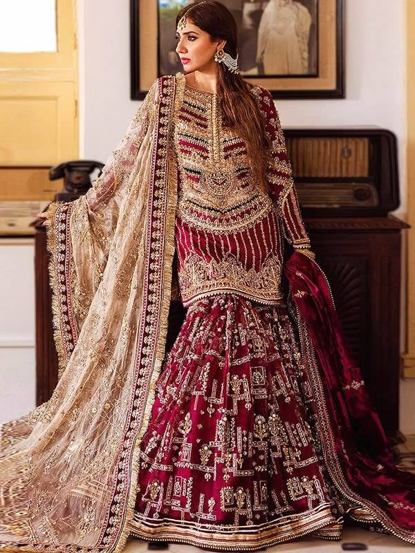 Latest Indian Wedding Dresses Designs For Ladies