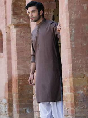 Classy Embroidered Kurta for Mens Surrey London UK Mens Collection 2018