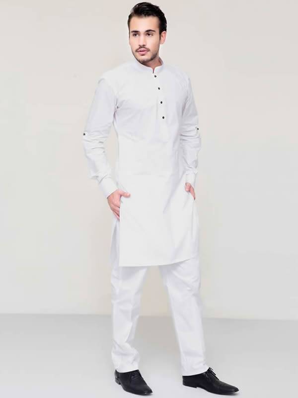 Cotton White Kurta Pajama Manitoba Canada Mens Kurta Pajama