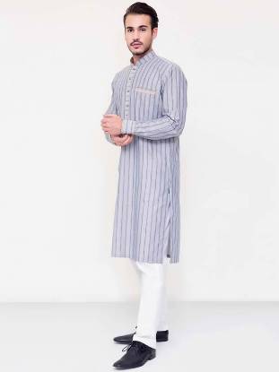 Cadet Grey Menswear Kurta Pajama Lasalle Quebec Canada Menswear Kurta Pajama