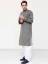 Dim Gray Plain Kurta for Eid Formal Mens Plain Kurta