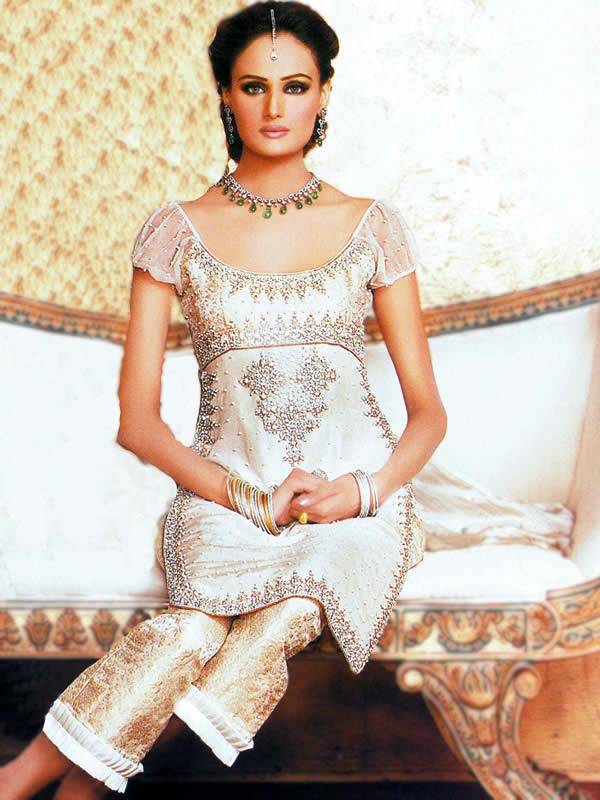 Gold designer dresses online outlet