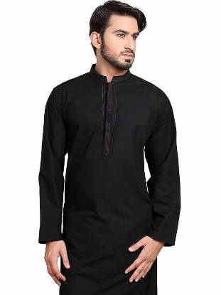 Mens Black Kurta Suits Glenfield Australia Evening Kurta Suits from Pakistan