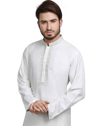 Elegant Embroidered Kurta Suit For Mens Sacramento California CA USA Pakistani Kurta Collection