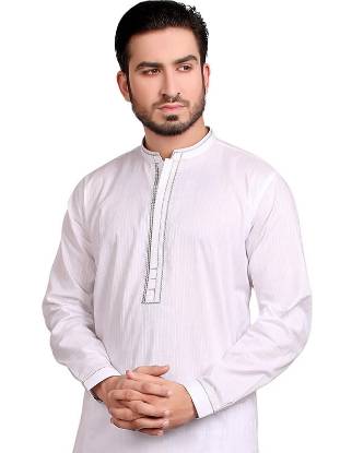 Off White Kurta for Men Haywar California CA USA Pakistani Kurta Designs