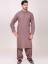 Dark Chestnut Fashionable Kurta Suit For Mens Sharjah UAE