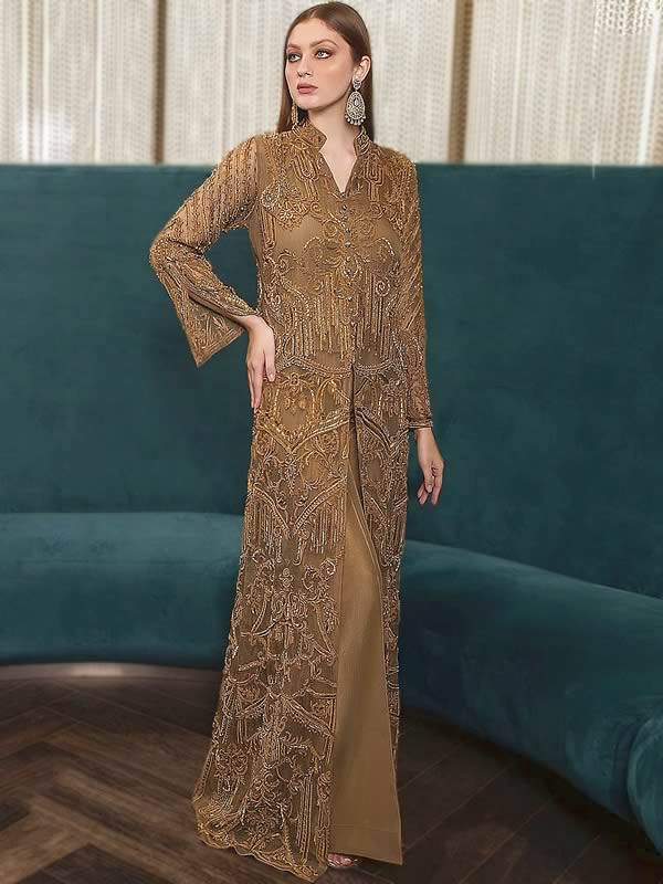 Picture of Pale Brown Strobus Festive Dress