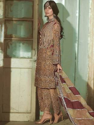 Pakistani Wedding Guest Dresses Richmond Virginia USA Designer HSY Wedding Guest Dresses