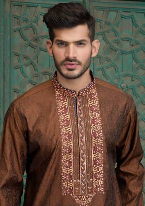 Picture of Majestic Look Embroidered Kurta Shalwar Suit for Special Occasion
