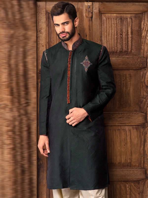 Fabulous Embelished Sherwani Kurta for Mens Austin Texas TX US Achkan Kurta Collection