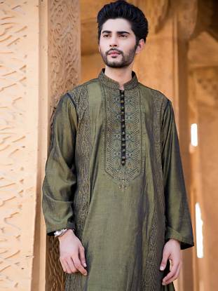 Dashing Groom Wear Embroidered Kurta Shalwar Suit Dallas Texas TX US Kurta for Groom