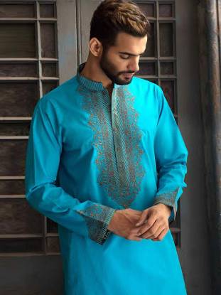 Artistic Embroidered Kurta Shalwar Suit Chester Pennsylvannia PA US Kurta India