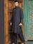 Mesmerizing Payne's grey Color Desiginer Kurta Suit Bellerose New York NY US Indian Desiginer Kurta