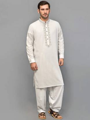 Splendid Embroidered Kurta Suit for Mens Floral Park New York NY USA Kurta for Groom