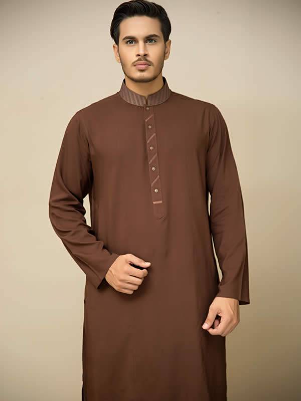 Dazzling Embroidered Eid Kurta for Mens Garden City Michigan MI USA Pakistani Kurta Collection