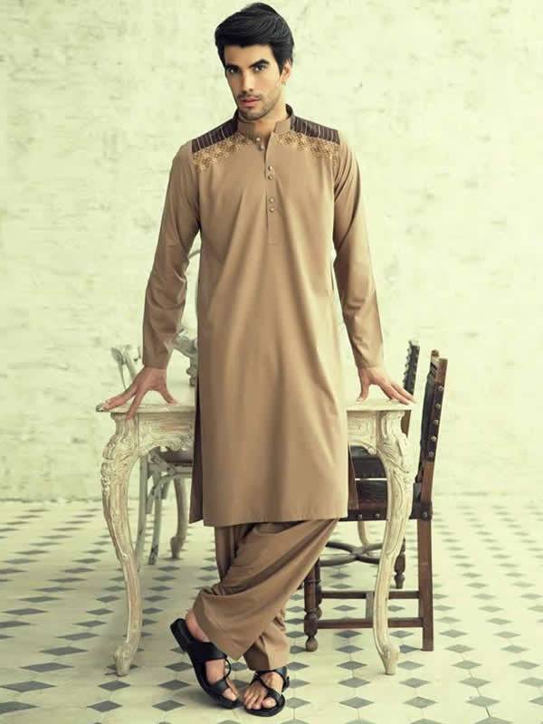 Bonanza Fascinating Men Kurta Suit for Eid and Social Event Bell Bar UK Kurta Collection