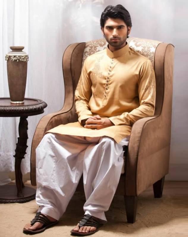 Formal Kurta for Mens Kurta Shalwar Suits for Eid Wedding and Formal Party Events