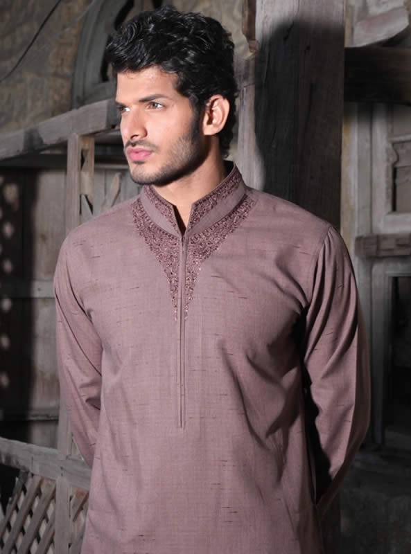 Men's Shalwar Kameez Suits 2013-14 Maindee Newport UK, Embroidered Kurta Salwar for Eid Oldham UK