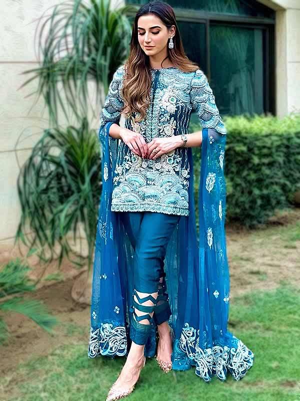 Pakistani Party Dresses Bradford UK Asifa Nabeel Party Dresses Designer