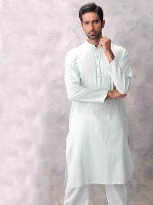 Men Embroidered Kurta Shalwar Trend, Kurta Shalwar Collection, Kurta Shalwar Mayyon Mehndi