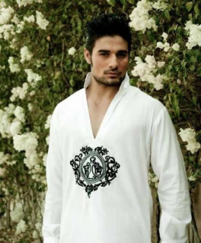 Pakistani Men's Shalwar Kameez, Men Designer Clothes, Amir Adnan Kurta, Junaid Jamshed Kurta