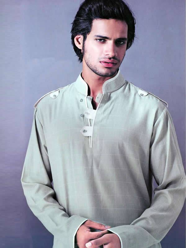 Hand Embroidered Kurta, Bridal Salwar Kameez, Designer Men's Suit, Indian Pakistani Shalwar Kameez