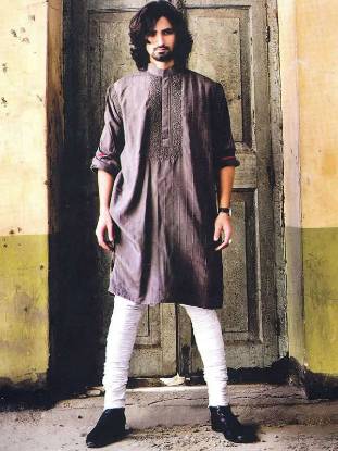 Hand Embroidered Kurta, Bridal Salwar Kameez, Designer Men's Suit, Indian Pakistani Shalwar Kameez