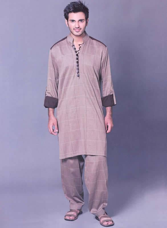 Hand Embroidered Kurta, Bridal Salwar Kameez, Designer Men's Suit, Indian Pakistani Shalwar Kameez