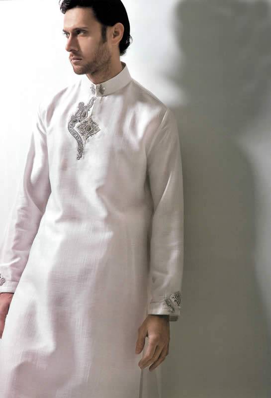 hand embroidered kurta, silk embroidered kurta, kurta sherwani, designer kurta, mens kurta