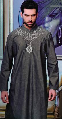 hand embroidered kurta, silk embroidered kurta, kurta sherwani, designer kurta, mens kurta