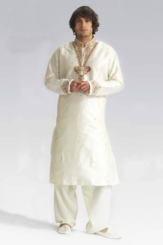 hand embroidered kurta, silk embroidered kurta, kurta sherwani, designer kurta, mens kurta