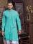 hand embroidered kurta, silk embroidered kurta, kurta sherwani, designer kurta, mens kurta