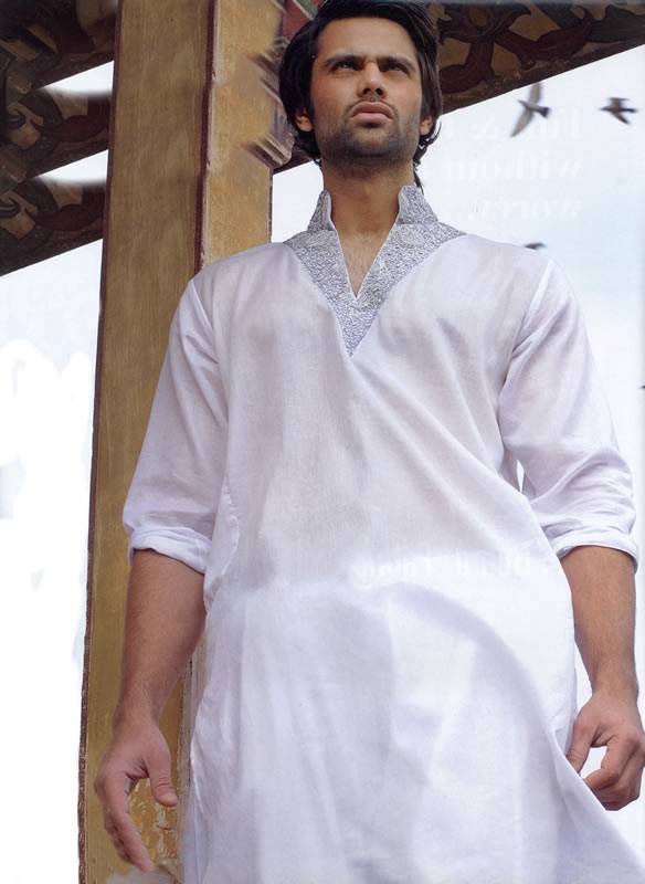 Embroidered Mens Kurta Mens Kurta Suppliers Embroidered Kurta Exporters And Manufacturers