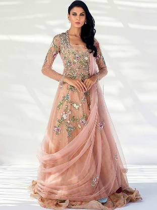 Indian Anarkali Suits, Indian Anarkali Suits Fairfield, Indian Anarkali Suits New Jersey, Indian Anarkali Suits USA, Draped Dupatta with Anarkali Suits, Sania Maskatiya