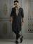 Black Kurta Pajama Suits  for Mens Diamond Bar California USA Kurta Shalwar brands in Pakistan