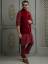 Deepak Perwani Waistcoat Tyne and Wear London UK Maroon Velevet Waistcoat