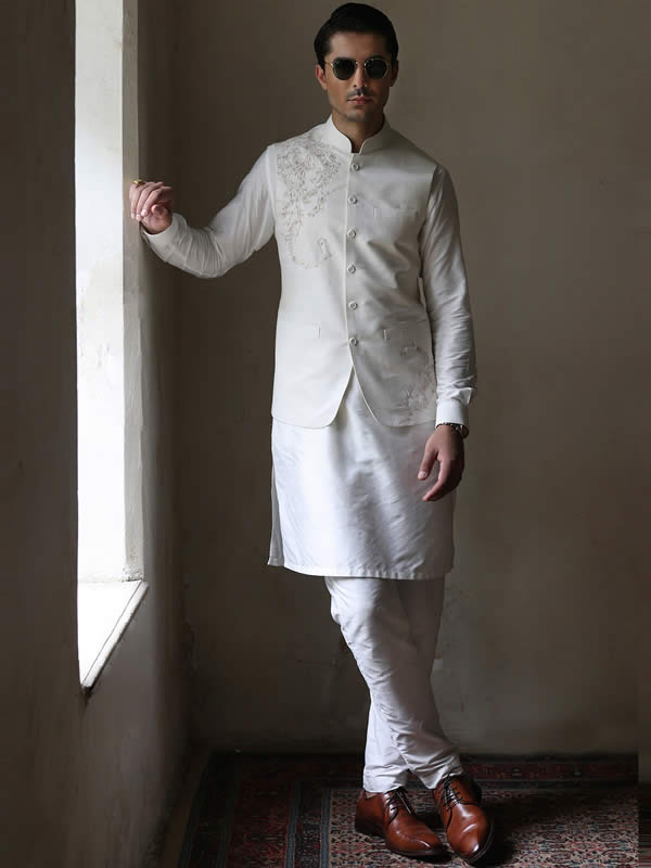 Mens nikkah waistcoat sale