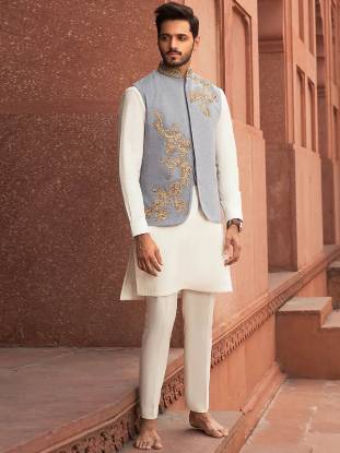 Embroidered Waistcoats Australia Bell Bar London UK Mens Eid Waistcoats Suit