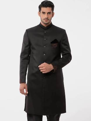 Graceful Sherwani for Mens Newham UK Embroidered Sherwani