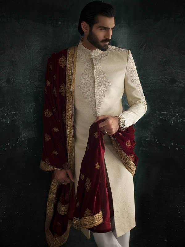 Exclusive Jamawar Sherwani Reigate UK Sherwani Suits