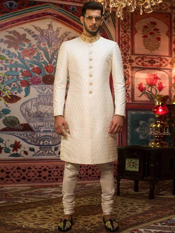 Mens Bespoke Sherwani Suits Bur Dubai UAE Groom Sherwani