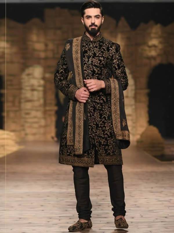 Graceful Sherwani for Mens Muscat Oman Wedding Sherwani